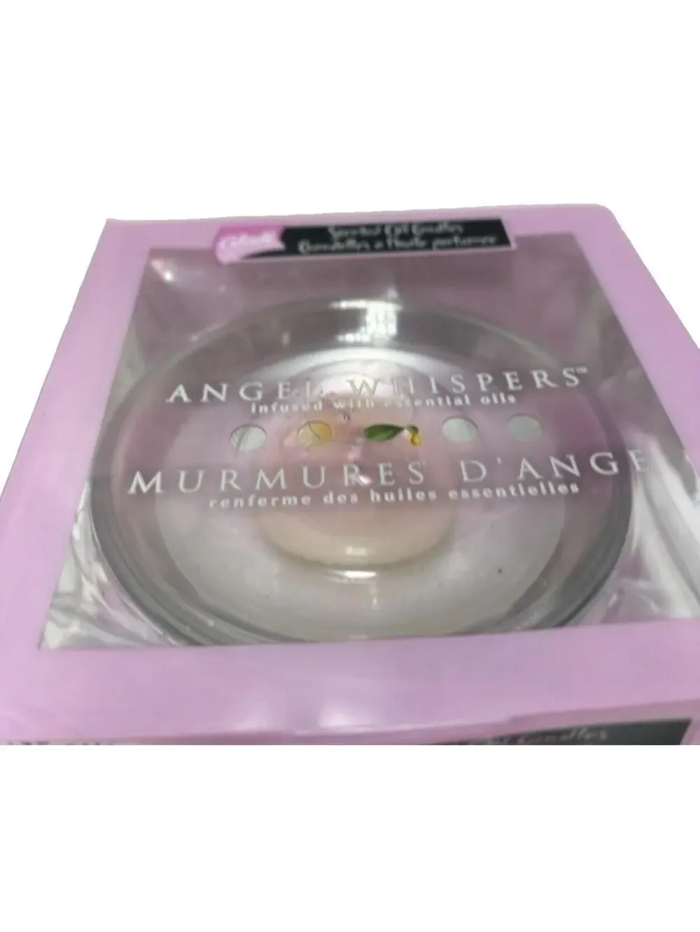 Glade Angel Whispers Scented Oil Candle – Essential Oil Infused, Discontinued